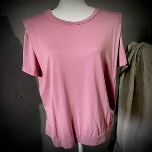 Ted Baker Pink Woman’s  Short Sleeve T-Shirt Size 4